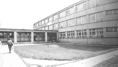 Budynek szkoły kiedyś